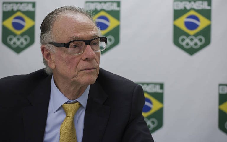 Carlos Arthur Nuzman, ex-presidente do Comite Olimpico do Brasil, durante entrevista na sede da entidade no Rio de Janeiro