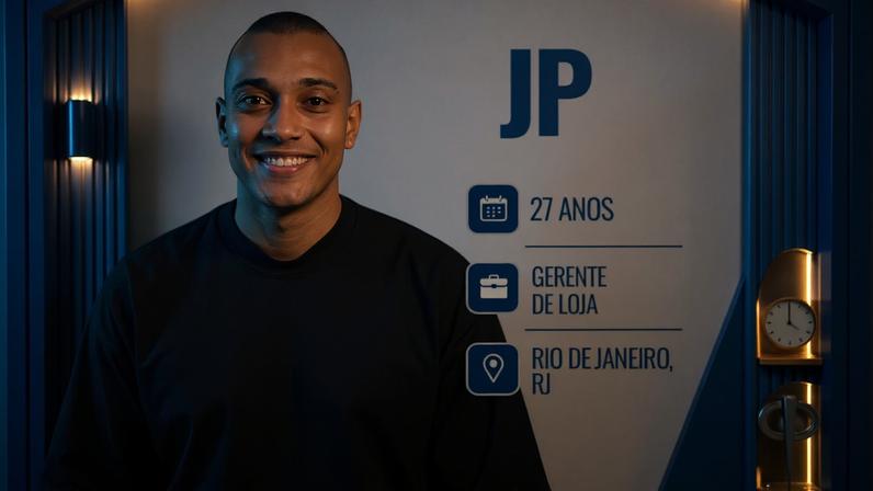 JP é o novo participante de Casa do Patrão