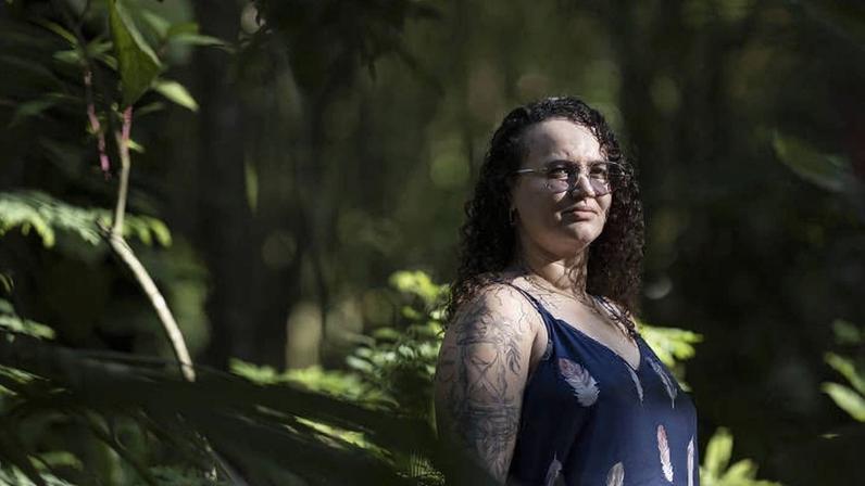 Cristiani Derner, 34, participa desde 2021 do projeto Mães na Universidade, da UFRJ (Universidade Federal do Rio de Janeiro), onde se graduou em serviço social