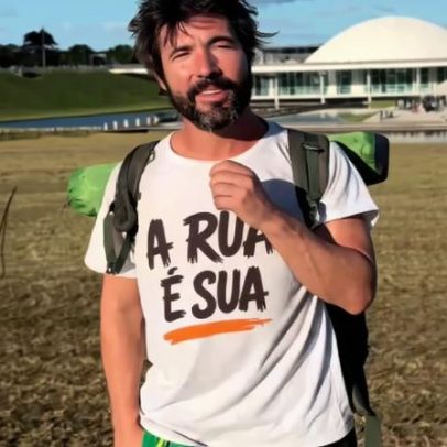 Sandro Pedroso percorre 200 km a pé em protesto por ambulantes