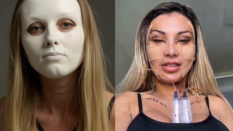 Andressa Urach faz novos procedimentos estéticos