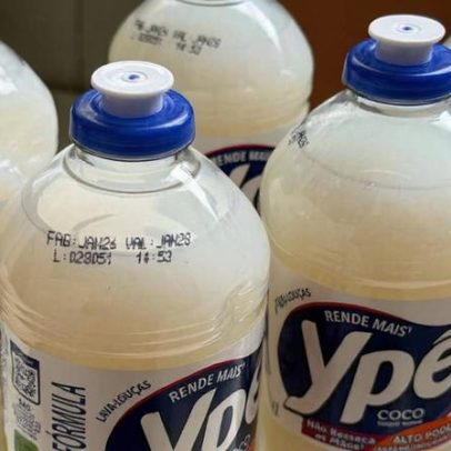 Consumidores reclamam do SAC da Ypê após suspensão de detergentes pela Anvisa
