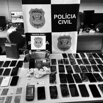 Combate ao roubo de celulares vai além do ladrão da esquina