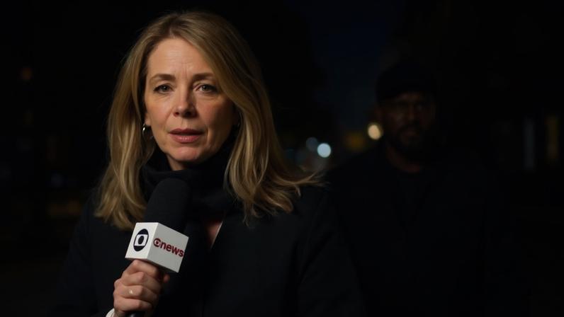 Transmissão ao vivo da Globo flagra perseguição policial em Nova York