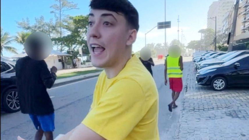 Luan Lennon, que acumula mais de 1 milhão de seguidores nas redes sociais, foi preso suspeito de forjar um furto de celular para gravação de vídeos no centro do Rio de Janeiro