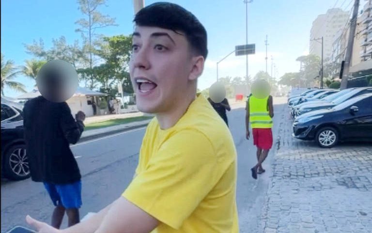 Luan Lennon, que acumula mais de 1 milhão de seguidores nas redes sociais, foi preso suspeito de forjar um furto de celular para gravação de vídeos no centro do Rio de Janeiro