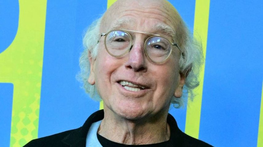 O comediante americano Larry David
