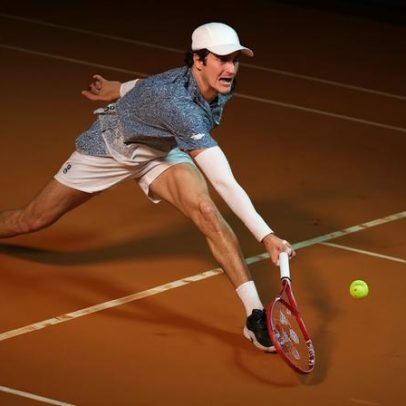 João Fonseca perde a terceira partida e cai no ATP 1000 de Roma