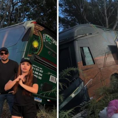 Banda Mastruz com Leite sofre acidente de ônibus