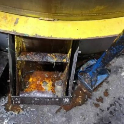 Inspeção sanitária na fábrica da Ypê mostra marcas de corrosão