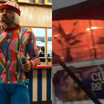Circo de Tirullipa pega fogo em Natal e humorista lamenta nas redes
