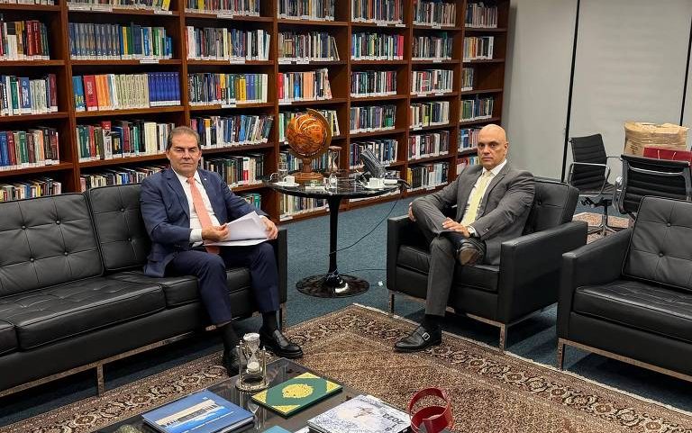 Paulinho da Força se reúne com Alexandre de Moraes para tratar do julgamento sobre a validade da Lei da Dosimetria