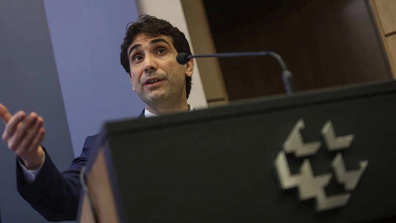 Presidente do Banco Central, Gabriel Galípolo, faz discurso de abertura da conferência anual, em Brasília