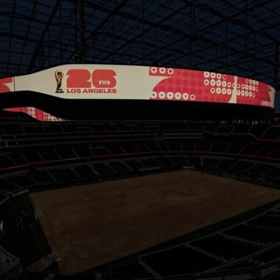 Estádio de Los Angeles recebe últimos ajustes antes da Copa do Mundo