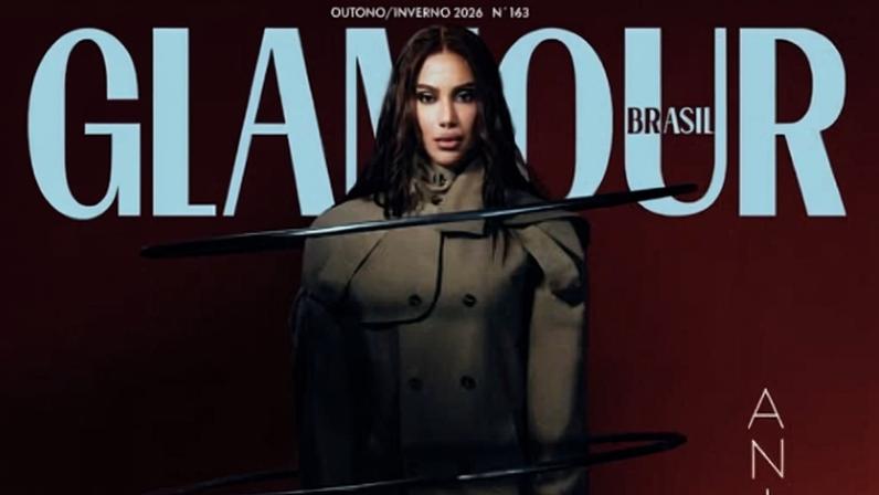 Cantora Anitta na capa da revista Glamour