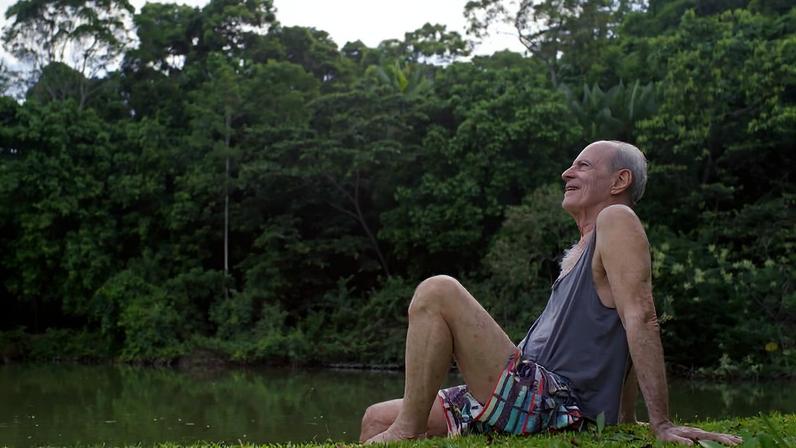 Ney Matogrosso em cena do documentário de Esmir Filho