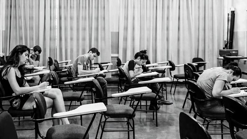 Sala de aula do departamento de zootecnia da Universidade de São Paulo (USP)