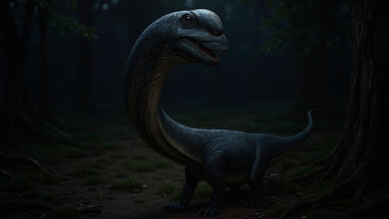 Reconstrução artística do dinossauro Nagatitan chaiyaphumensis