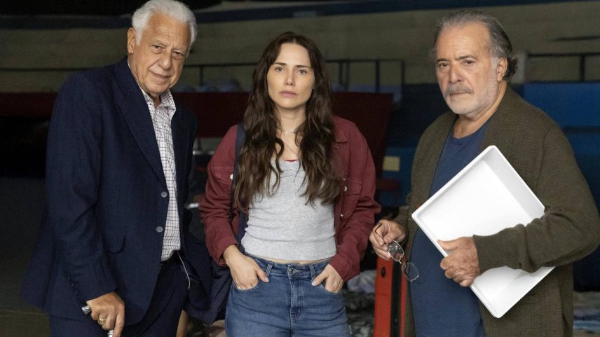 Arthur (Antonio Fagundes), Adriana (Leticia Colin) e Otoniel (Tony Ramos), que farão parte do elenco da novela 'Quem Ama Cuida'