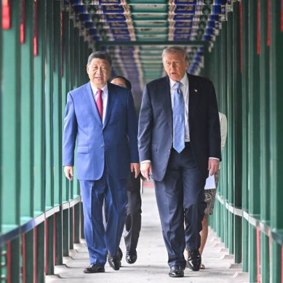 Xi prega estabilidade; Trump deixa Pequim com menos negócios que o esperado