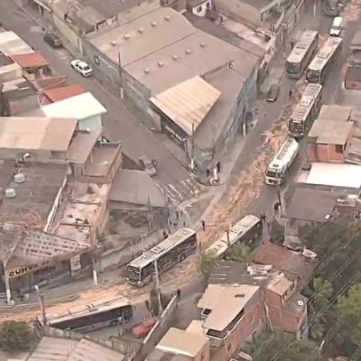 Ônibus derrama óleo e interdita av. Deputado Cantídio Sampaio por três horas