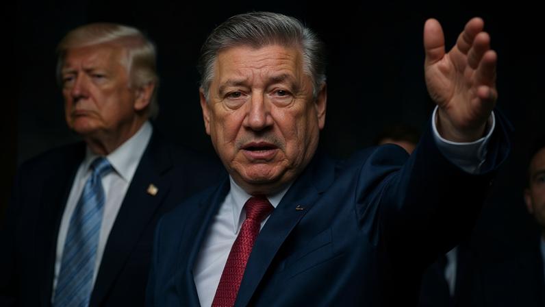Xi Jinping e Donald Trump em Pequim
