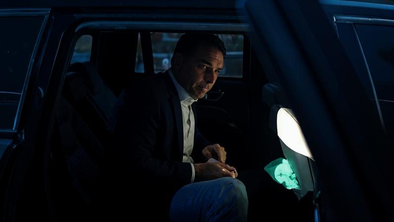 O senador Flávio Bolsonaro, em Brasília