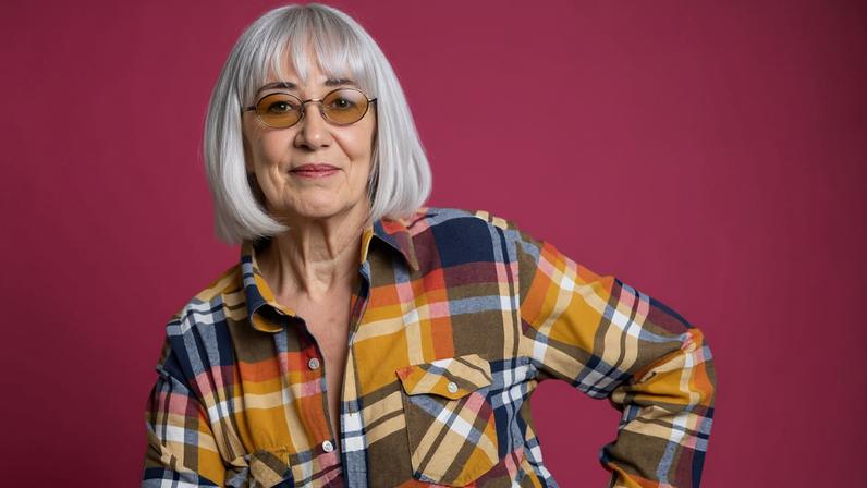 Lilia Cabral como Rita Lee para o espetáculo 'Balada da Louca'