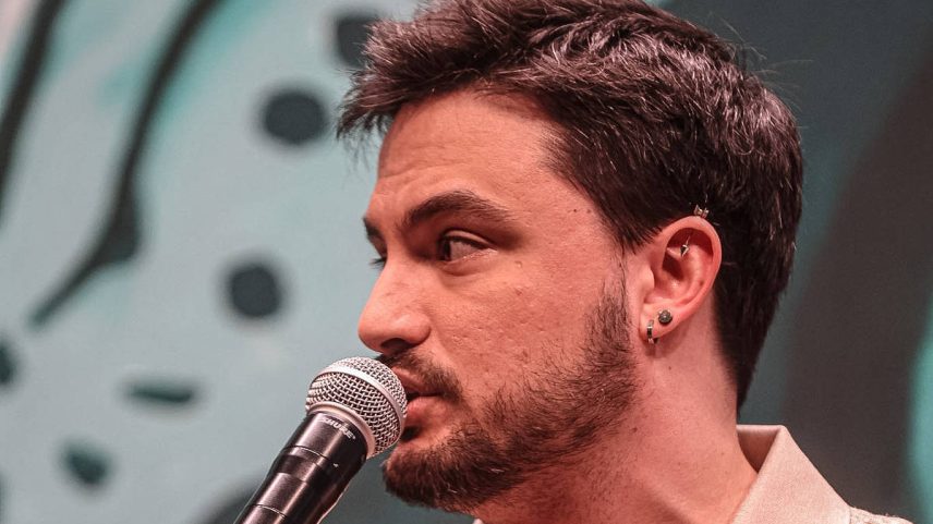 O influenciador digital Felipe Neto durante a Flip (Festa Literária Internacional de Paraty)