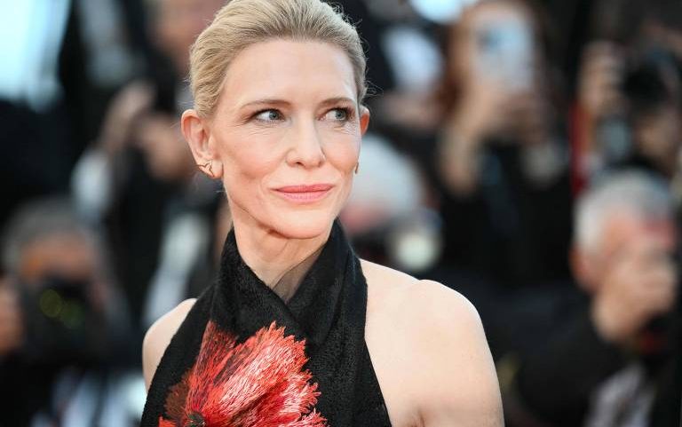 A atriz e produtora australiana Cate Blanchett na 79ª edição do Festival de Cannes