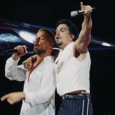 Ricky Martin e Luan Santana apresentam música inédita em show no Rio