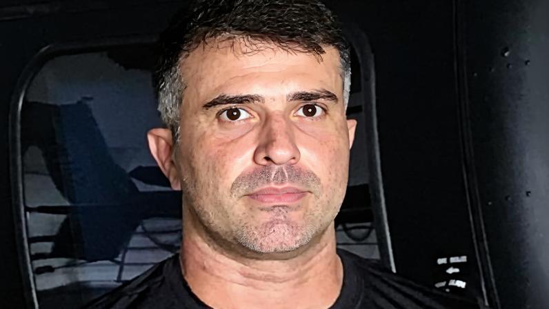 O piloto Felipe Monteiro Marques, da Polícia Civil do Rio de Janeiro