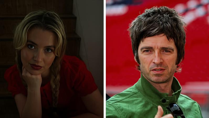 Anaïs Gallagher e Noel Gallagher — Foto: Instagram/Getty Images