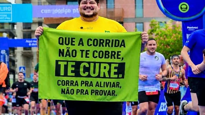 Júlio Miranda, o Mamute, em foto no seu Instagram