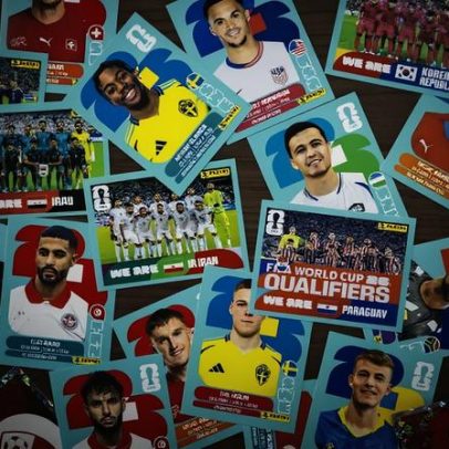 Pais ajudam crianças a completar álbum da Copa em conjunto
