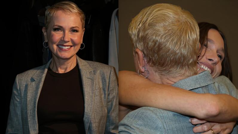 Xuxa comemora resultado do transplante capilar no topo da cabeça