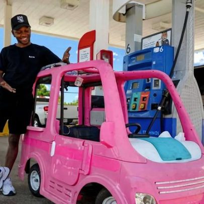 Alta da gasolina leva americanos a improvisar até carros de brinquedo