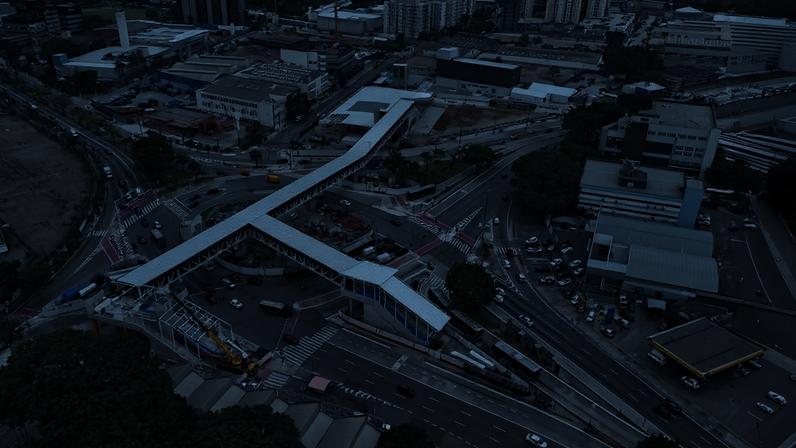 Estação Santa Marina, na zona oeste de São Paulo, da futura linha 6-laranja do metrô, que está quase pronta