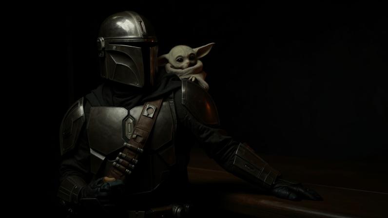 Cena de 'Star Wars: O Mandaloriano e Grogu'