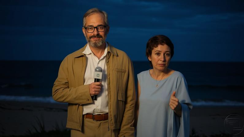 Eduardo Sterblitch e Tatá Werneck, que estrelam 'E.T.'