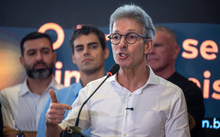 O pré-candidato à Presidência Romeu Zema (Novo-MG)