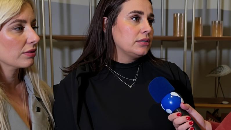 Jessica de Paula (à esquerda) e Bruna Pinheiro falam sobre Vini Junior e Virginia Fonseca