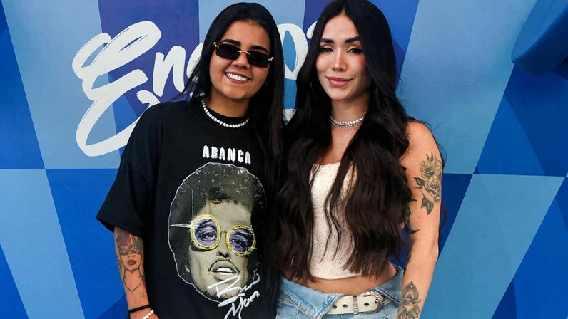 Yasmin Santos e Maria Venture