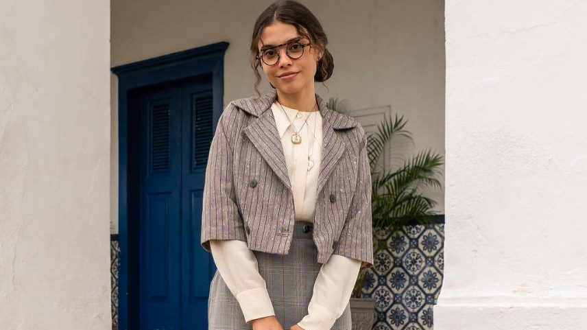 Julia Lemos, que interpreta Ana Maria Bonafé em 'A Nobreza Do Amor'