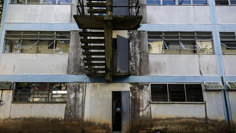 A estudante Giovana Oliveira, moradora do Crusp