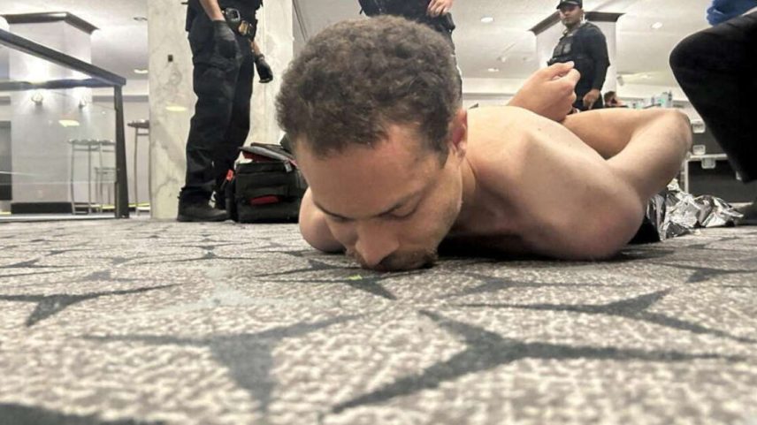 Suspeito de tentar invadir jantar de gala em Wahsington, Cole Allen foi detido antes de entrar no salão do evento, onde estava o presidente Donald Trump. (25/04/2026)