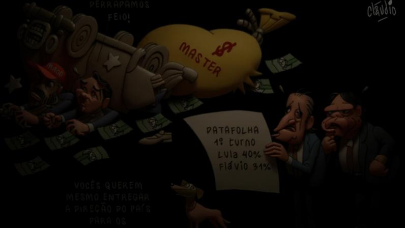 Eduardo Bolsonaro, Flávio Bolsonaro, Valdemar Costa Neto e Tarcísio de Freitas