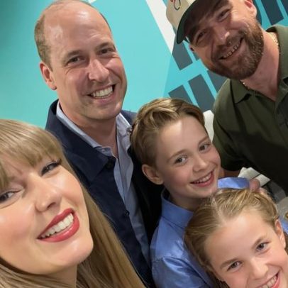 Príncipe William diz esperar convite para casamento de Taylor Swift e Kelce