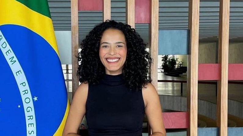 A internacionalista Flávia Medeiros, exonerada do cargo de oficial de chancelaria do Ministério das Relações Exteriores após contestação em concurso