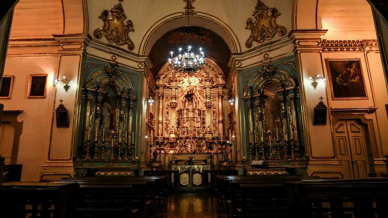Miquelina comandou por 15 anos a restauração da igreja da Ordem Terceira de São Francisco